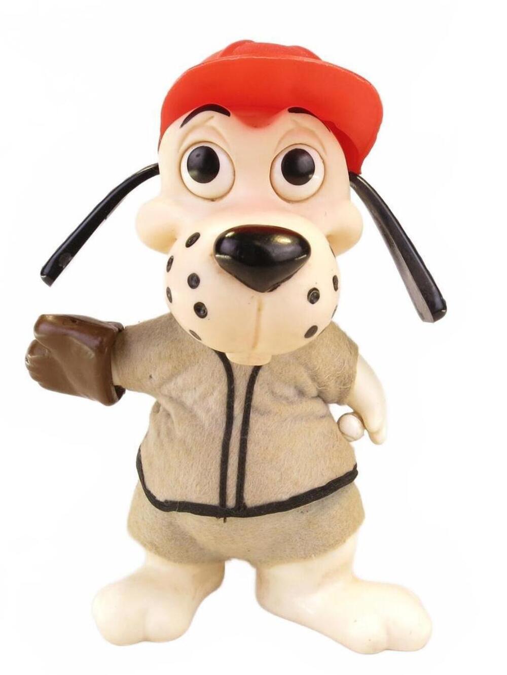 1970s Vintage Roy Des Baseball Dog Plastic Bank 9.5"